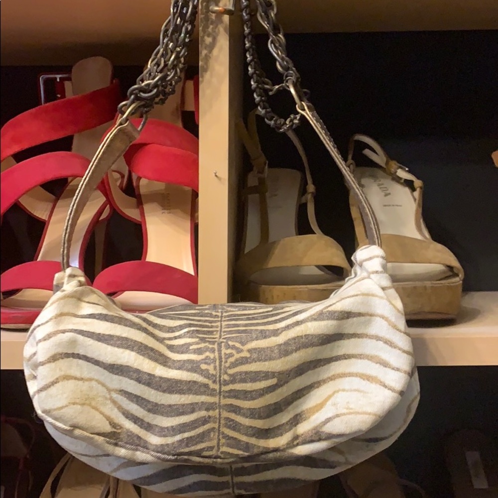 Roberto cavalli zebra mini purse - Picture 1 of 7